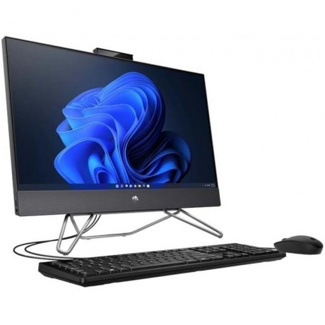 HP - ALL IN ONE -5W899ES#A2N -205 G8 -AMD RYZWN 5 -5500U -512 SSD -8 GB RAM -DOS -23.8" FHD -KEYBOARD AND MOUSE -BLACK